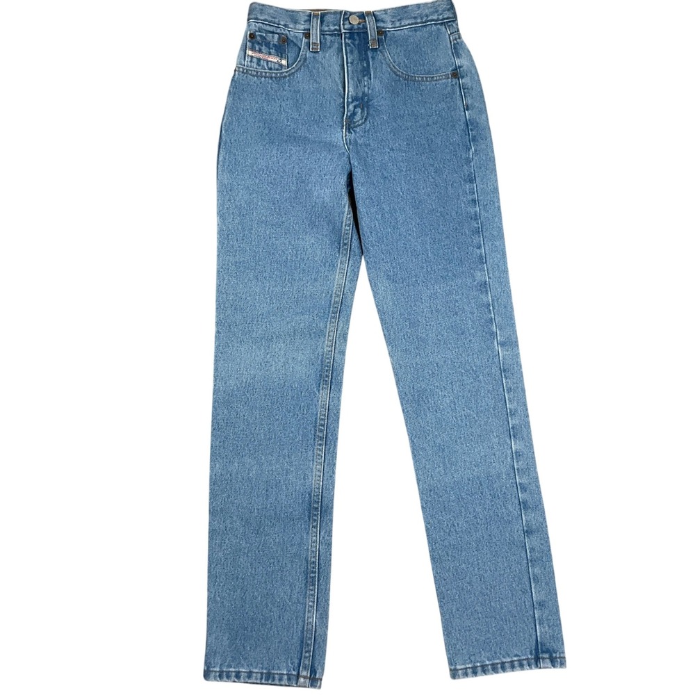 Diesel Basic Jeans‎ Womens 8 Light Blue Mom Deadstock Straight Grunge Denim VTG